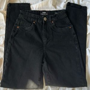 brand new black jeans